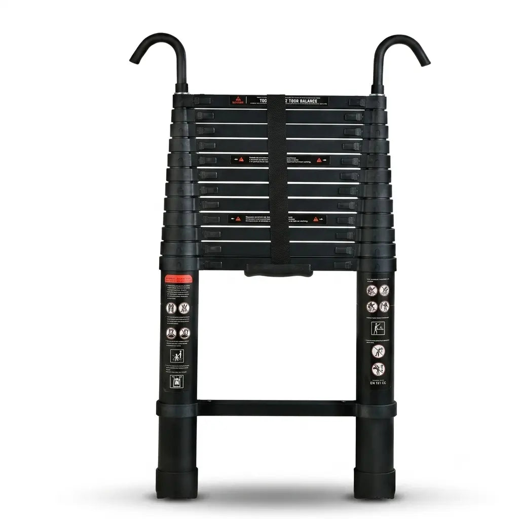 Teleskopleiter Schwarze 3,8m Bild