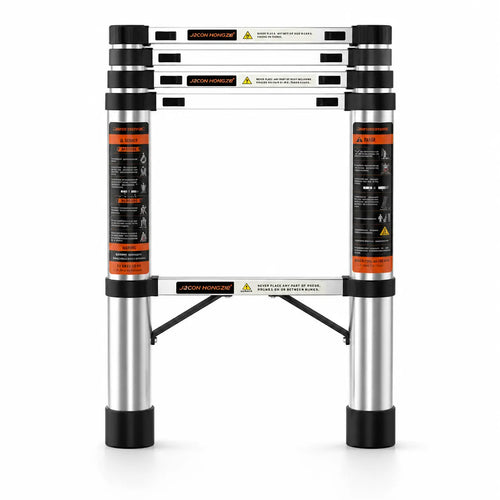 Teleskopleiter Silber 1,9m