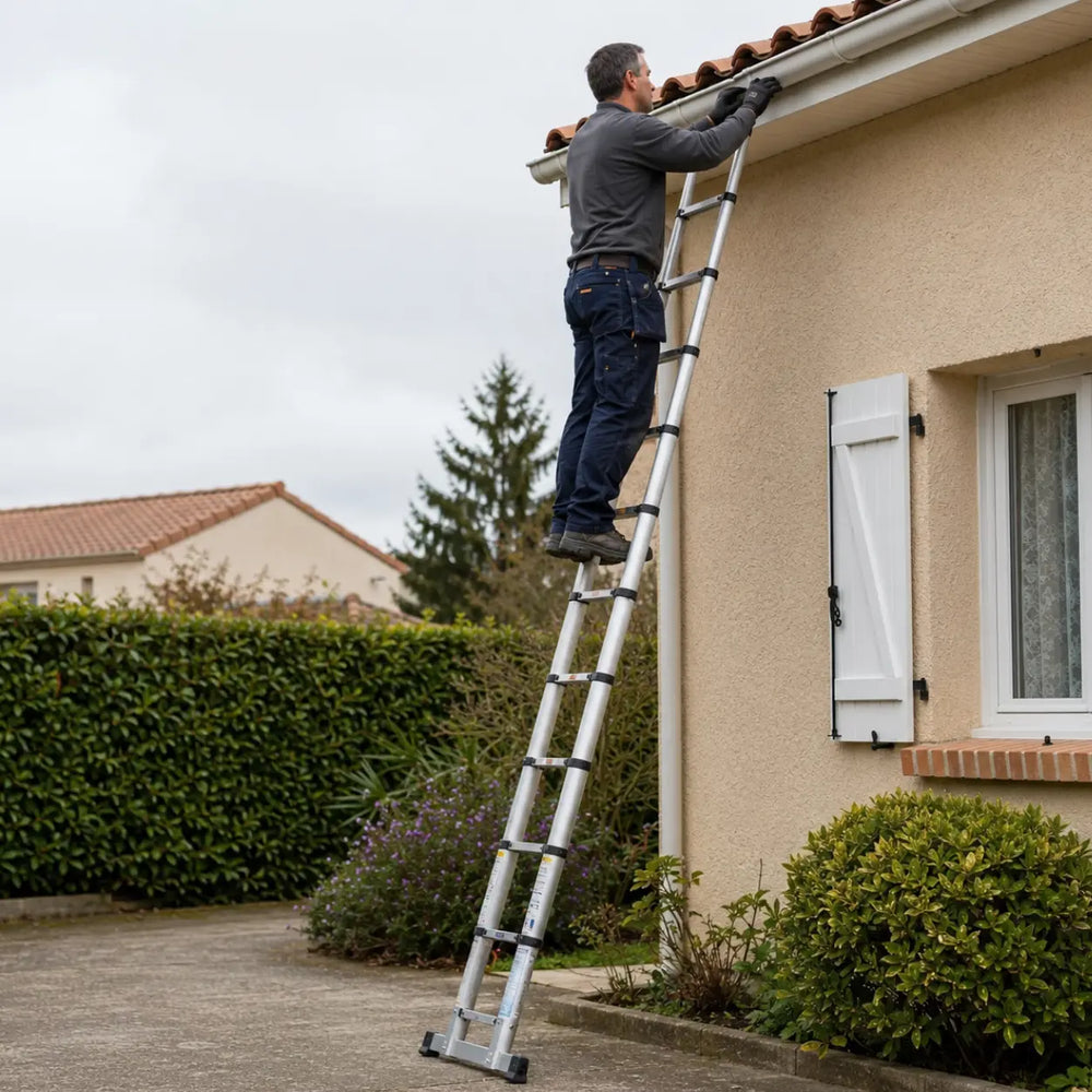 Teleskopleiter Silber 6,2m — photo 7